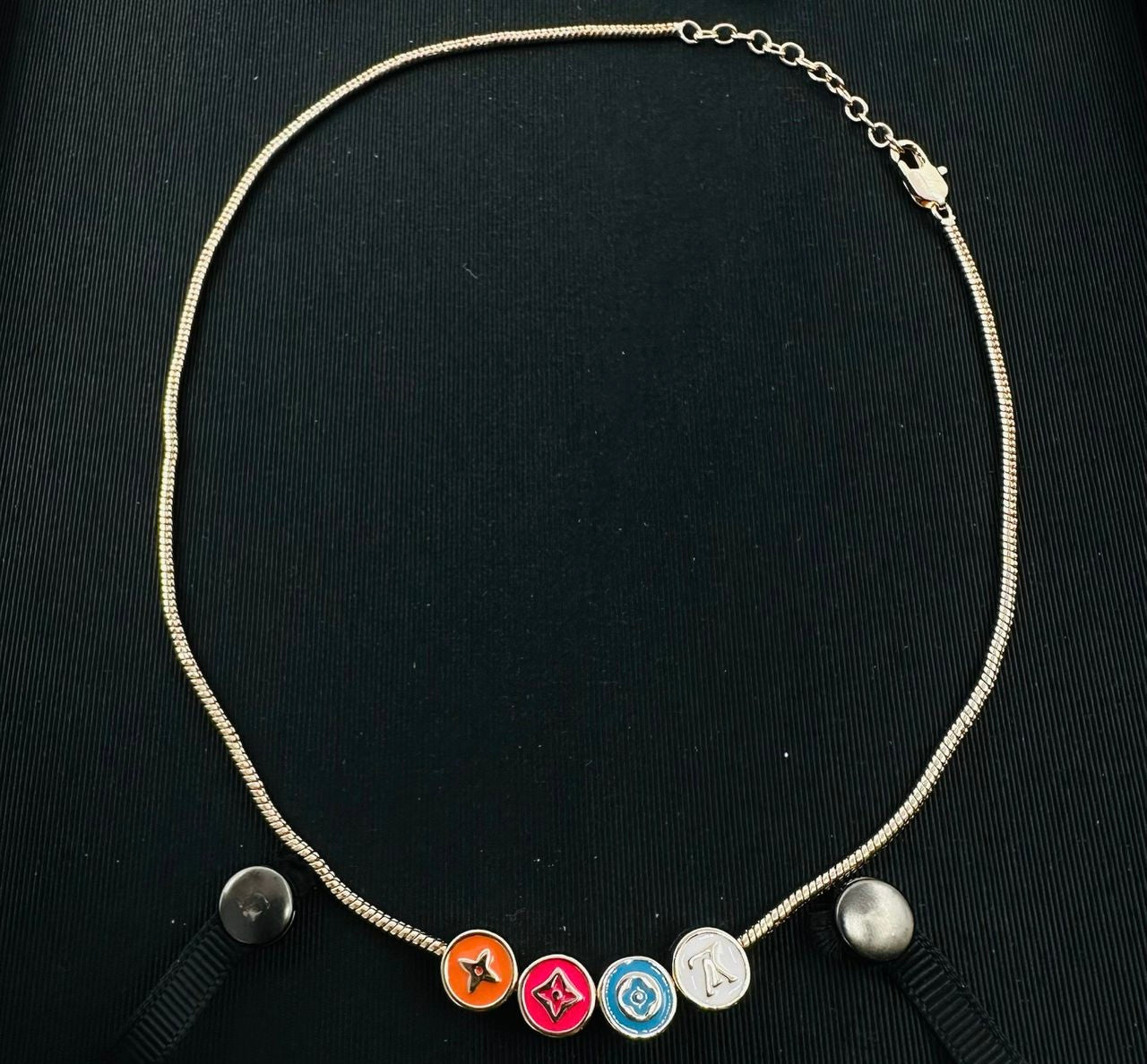 Prism Luxe Monogram Necklace