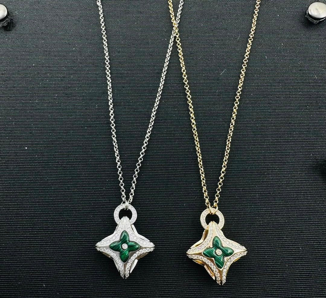 Emerald Royale Crystal Pendant Necklace