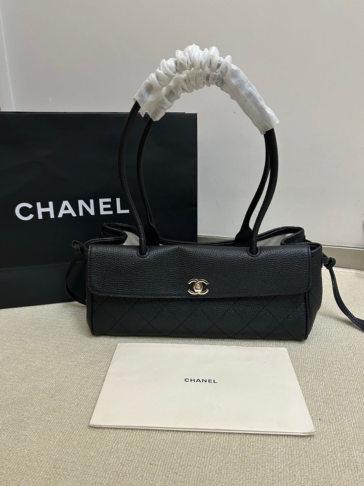 Chanel 26S runway baguette bag