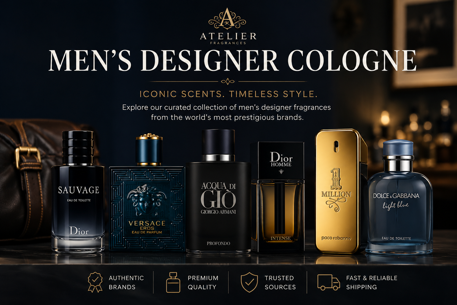 Men’s Designer Cologne & Luxury Fragrances