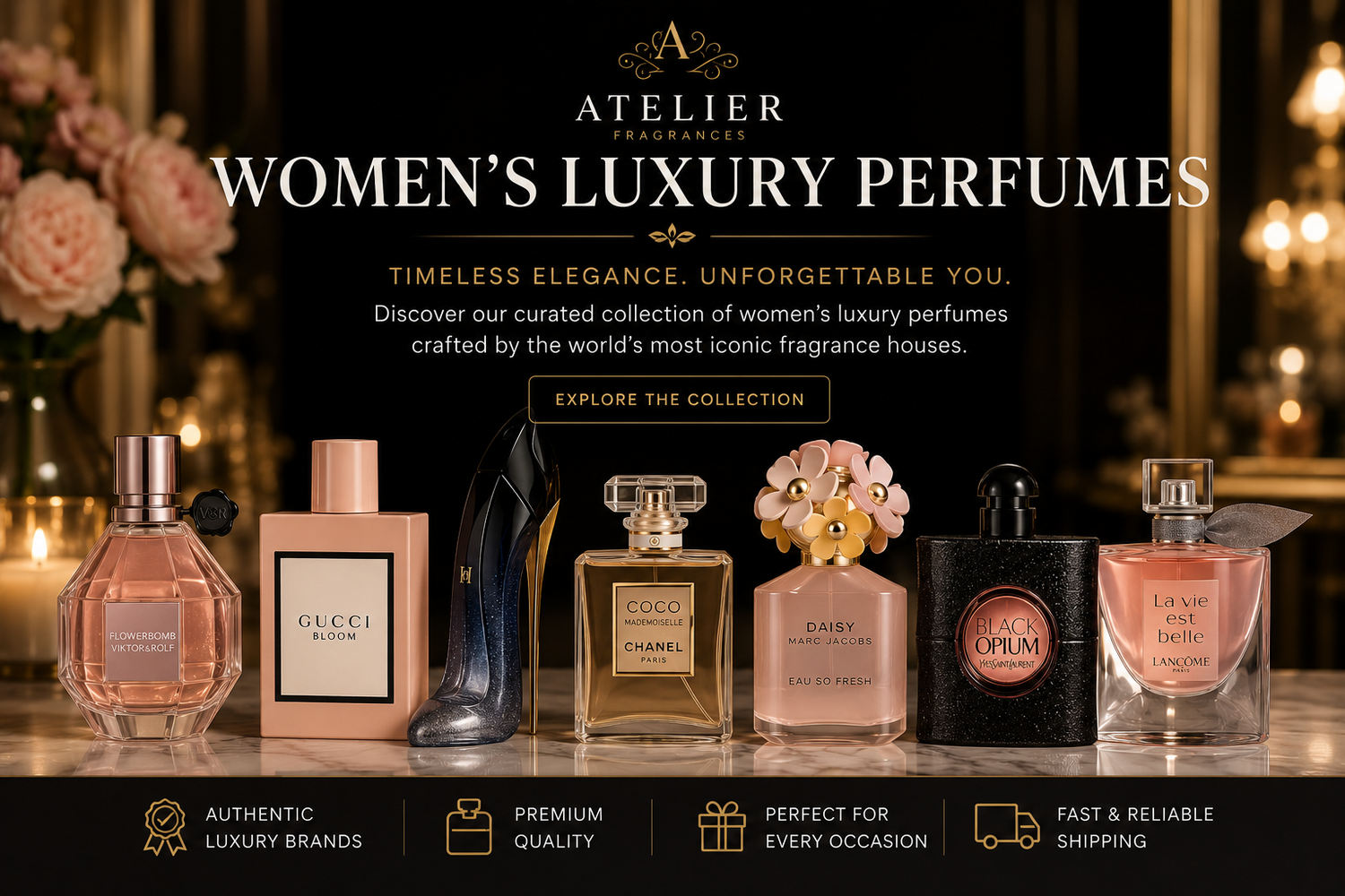 Women’s Luxury Perfumes & Designer Fragrances