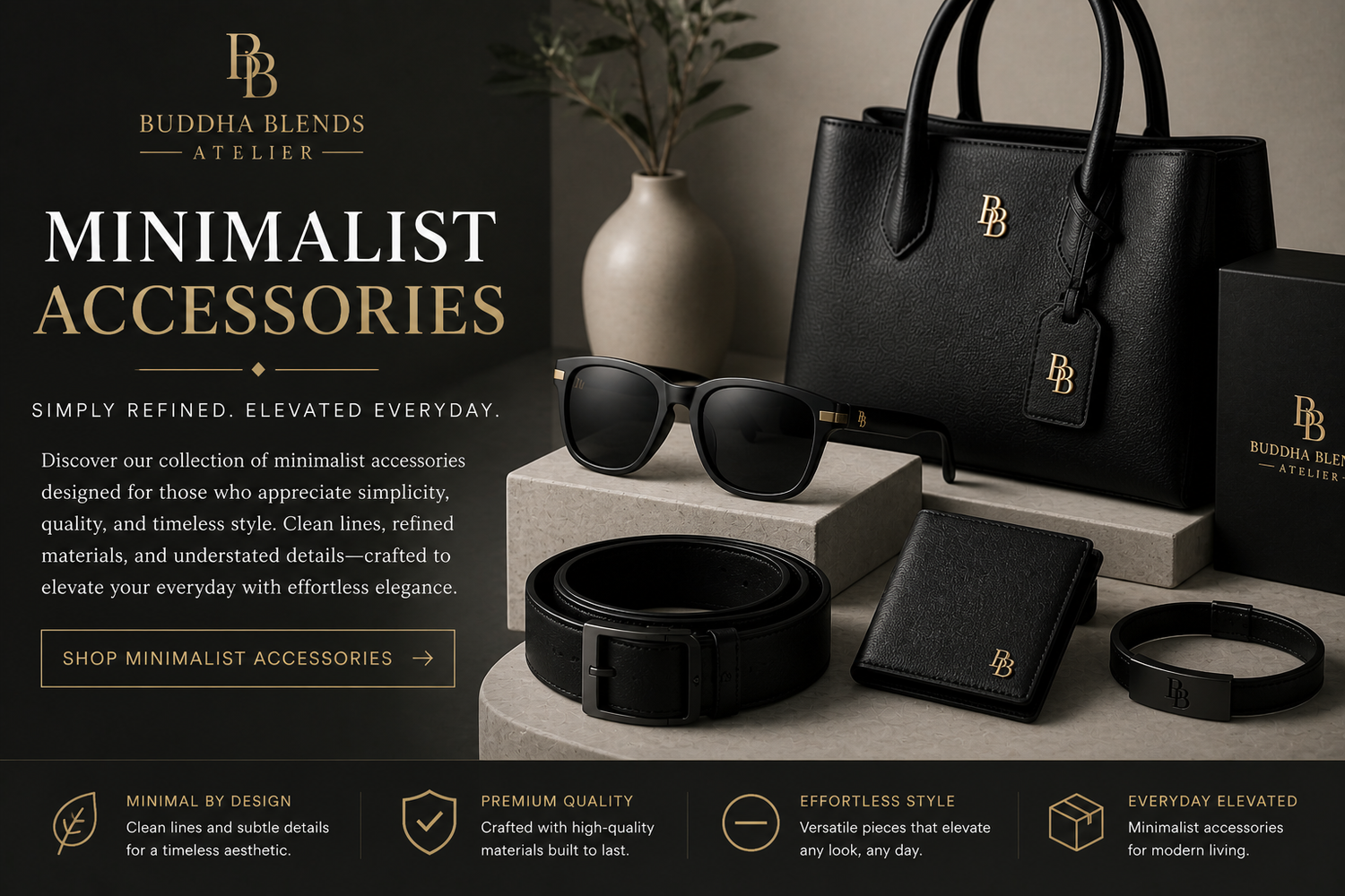 Minimalist Accessories with Refined Style