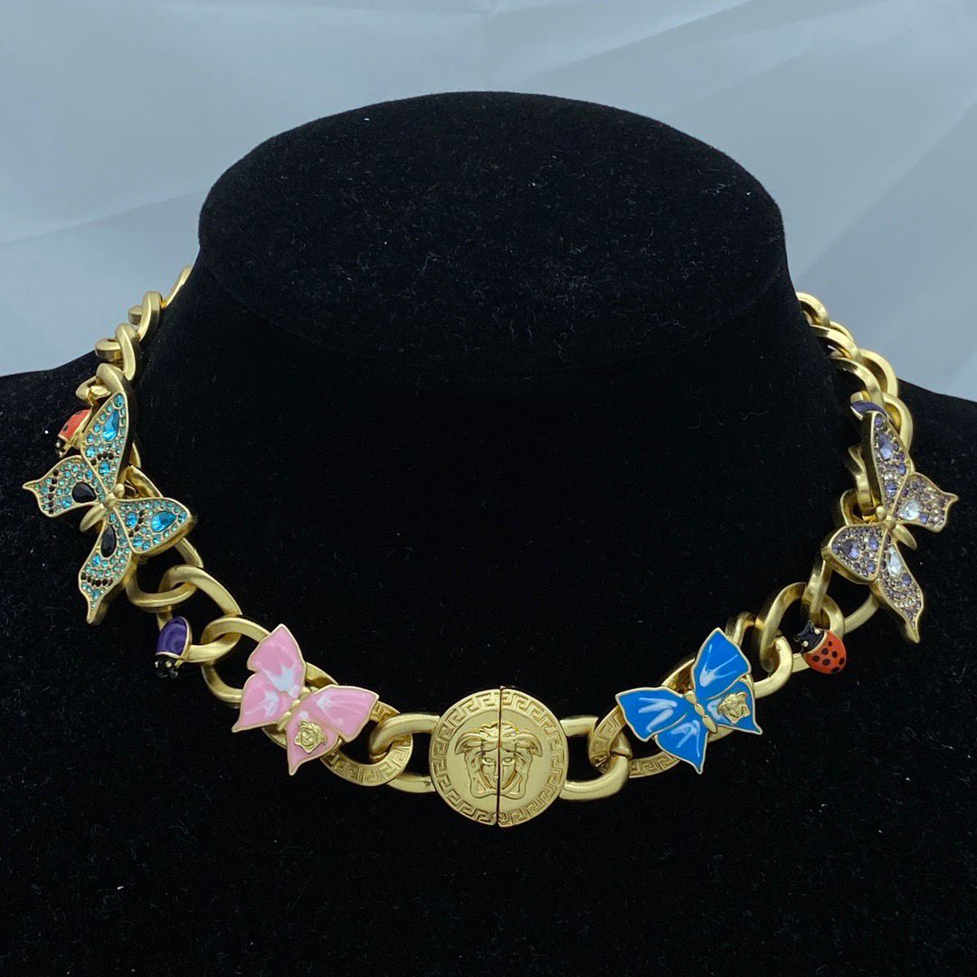 Buddha Blends Atelier “Locked In Luxury” Butterfly Charm Necklace