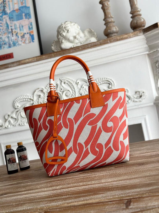 Atelier Riviera Flame Tote