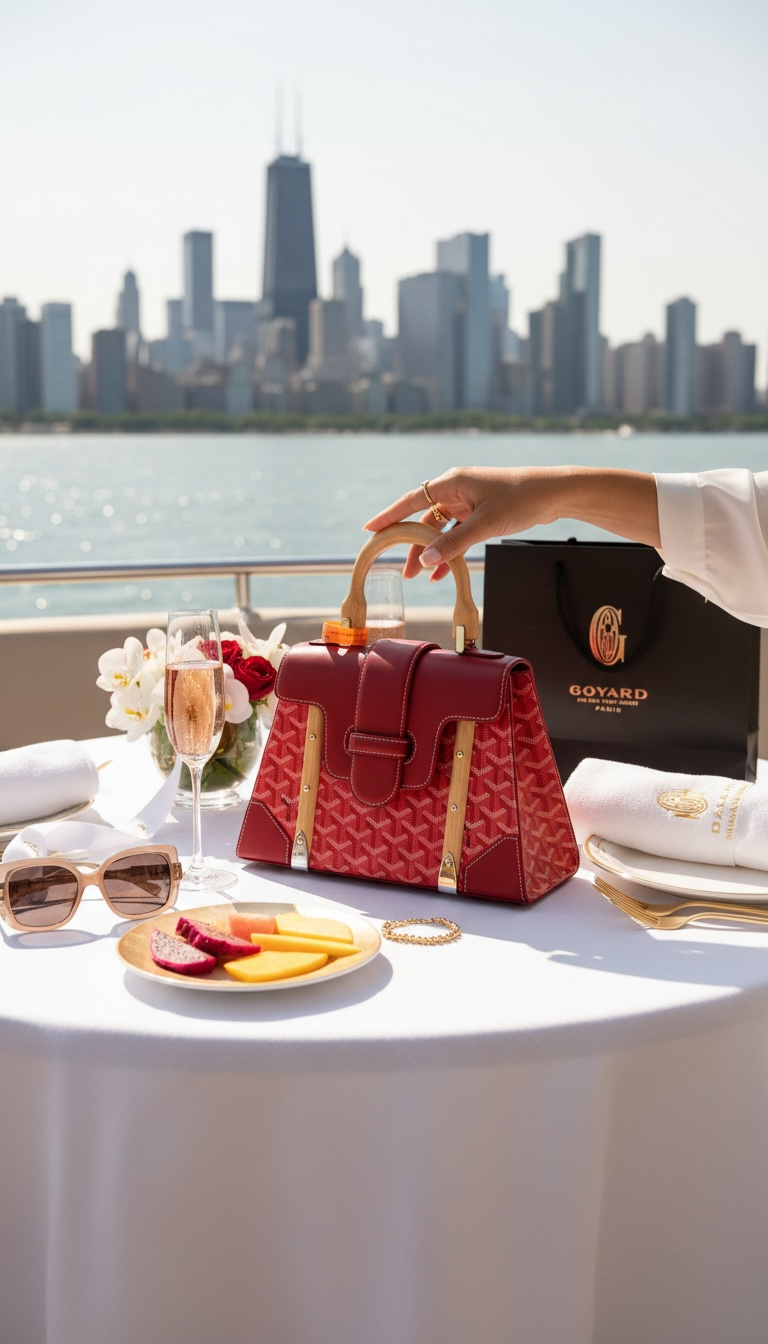 Monogram Luxe Top Handle Collection