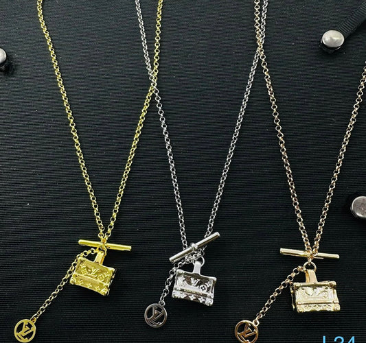 Iconic Mini Trunk Charm Necklace