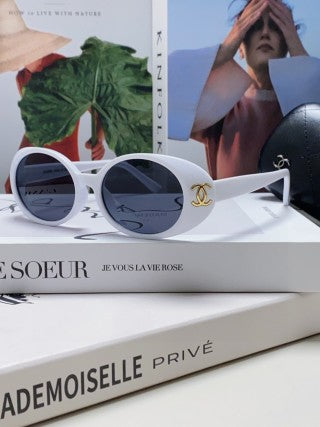 Atelier Noir Oval Luxe Sunglasses – 4 HDColor Collection