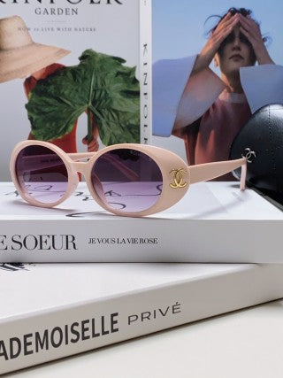 Atelier Noir Oval Luxe Sunglasses – 4 HDColor Collection