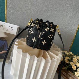 LULU NANO NOÉ DENIM MONOGRAM