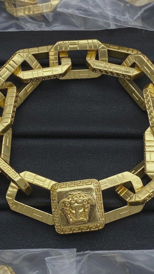 Imperial Greek Link Bracelet